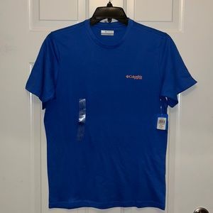 Columbia Men’s Performance Fishing Gear Graphic T shirt Blue